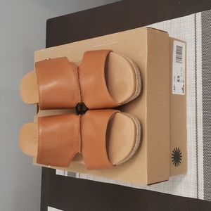 UGG slip on wedge sandal
